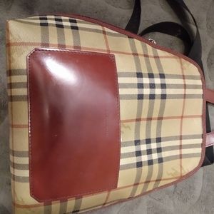 Burberry bookbag